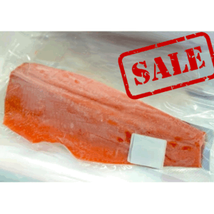 『8月限定お買い得品』冷凍健康さーもん【フィレ 0.5尾 350g前後】